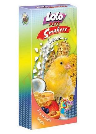 Lolo pets колосок для канарки (мушлі) 2 шт