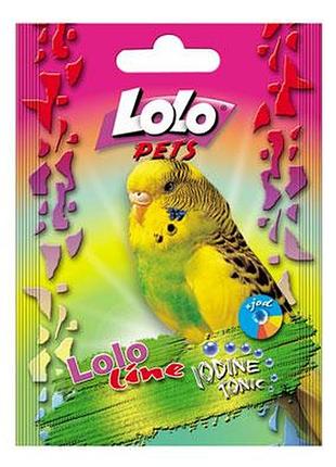 Вітаміни для папуг йод 20 г lolo pets