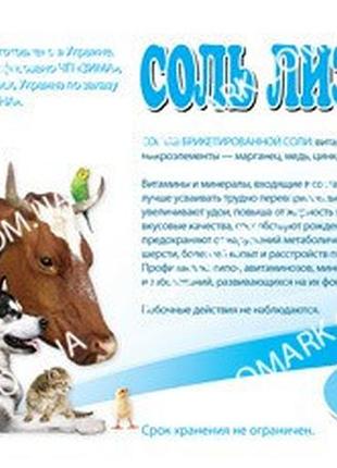Лізунець сіль брикетована 5 кг сіль брикетована лізунець 5 кг економ