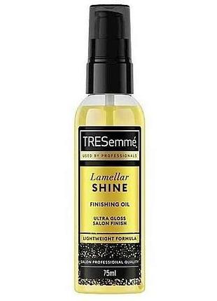 Масло для волос 75мл финишная разглаживание и блеск keratin smooth тм tresemme