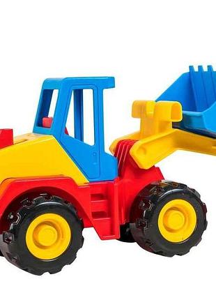 Экскаватор 26*12*15см tech truck арт.39476 желтый тм tigres