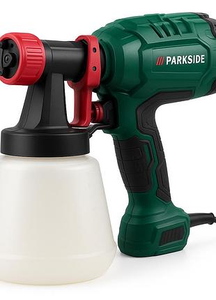 Фарбопульт електричний parkside pfs 400 a1 400вт бачок 900мл продуктивність 500 мл/хв qv-98
