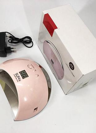 Сушка для педикюра uv lamp sun 6, маникюрная сушилка, лампа для маникюра с функцией таймера kf-35