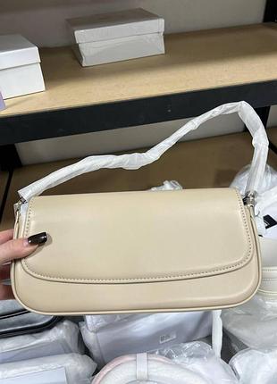 🤍 lumena bag beige/silver