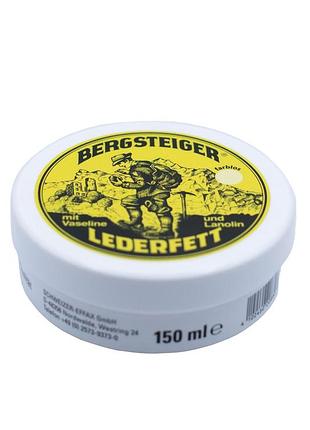 Водоотталкивающая пропитка для обуви heysport bergsteiger-leather-grease colourless 150 ml