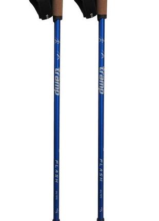 Палки для скандинавской ходьбы tramp flash alu 7075 сены (пара) utrr-010