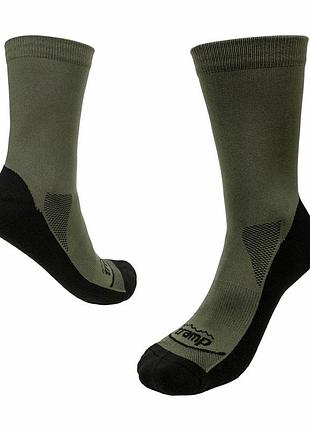 Носки демисезонные tramp utrus-001-black-olive, 38/40