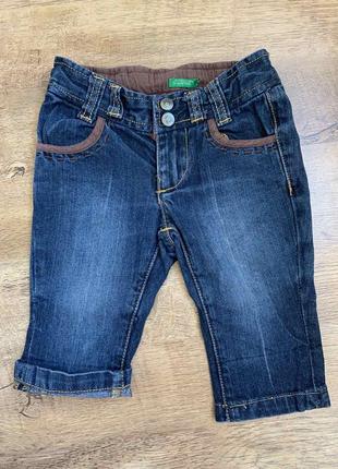 Джинсы унисекс „skinny“ тм “benetton” р.12m/74cm