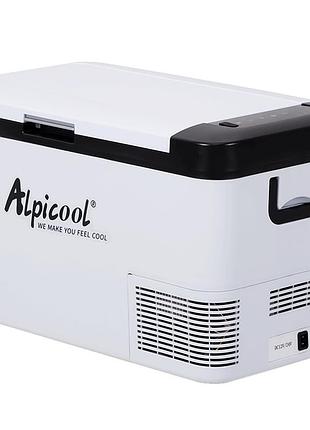 Компрессорный автохолодильник alpicool k25 (26 литров). до -20 ℃. (12, 24, 220 вольт)