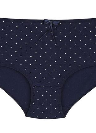 Женские трусы баталы donella 8xl 95% хлопок, 5% эластан
