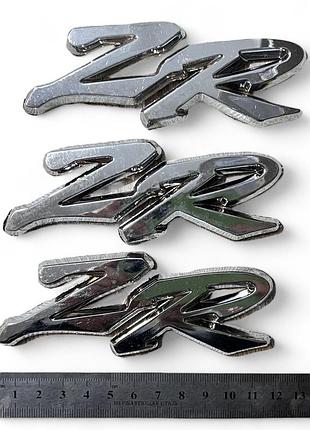 Наклейка букви zr (yamaha zr-39) хром 3шт.