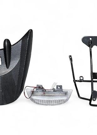 Спойлер в сборе honda dio af-56/57 (карбоновый)