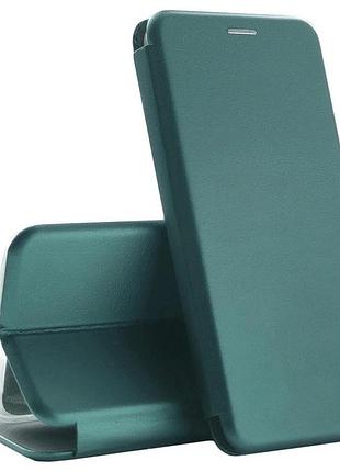 Чехол fiji g.c. для samsung galaxy a27 5g (a276) книжка магнитная dark green
