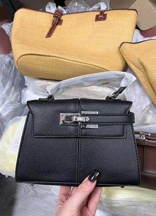 🤍 carmesi bag black/silver