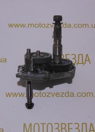 Редуктор+крышка редуктора yamaha 4-kn/gear-2t 44*52/15*13 (16 шлицев для диска)
