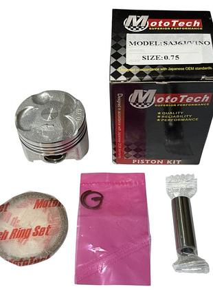 Поршень 0.75 yamaha sa36j / vino 49cc (tw) mototech