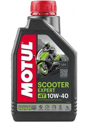 Моторна олія motul scooter expert 4t ma 10w-40