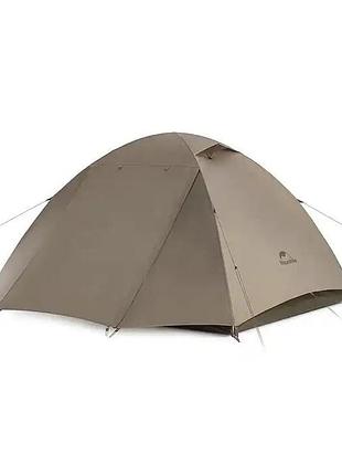 Палатка двухместная naturehike cnk2300zp024, коричневая