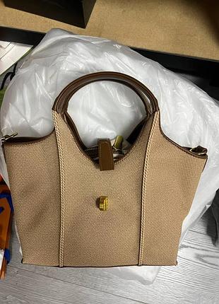 🤍 tenera bag brown
