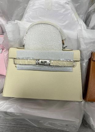 🤍 évora bag cream/silver