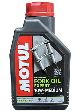 Олива вилкова technosynthese motul fork oil expert medium 10w