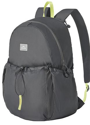 Рюкзак компактний naturehike cnk2450xb026, 20 л, сірий