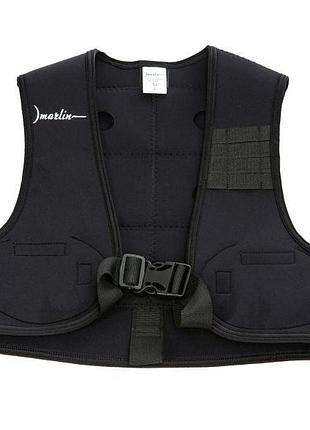 Жилет грузовой быстросъемный marlin vest black xxxl