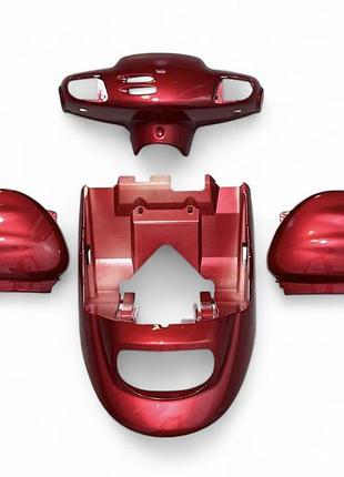 Комплект пластику yamaha poche sa08 (червоний)
