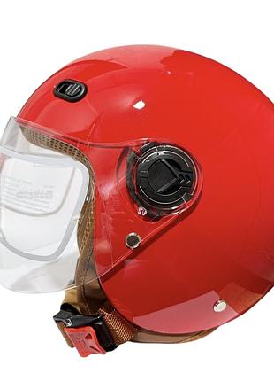 Шлем детский открытый mototech t202 (червоный) размер - m