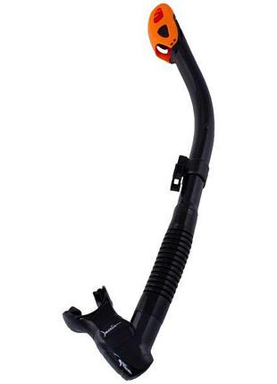 Трубка marlin dry lux black/orange