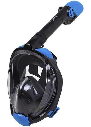 Маска marlin travel black/blue/black s/m