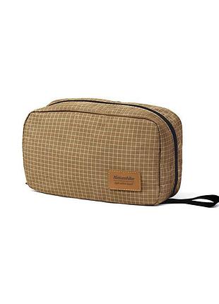 Косметичка naturehike nh20sn010, розмір s, гірчична