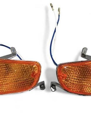 Повороти (пара) передні (жовті) в зборі honda lead af-20