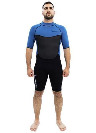 Гідрокостюм marlin tropic shorty man 3 мм blue/black xl