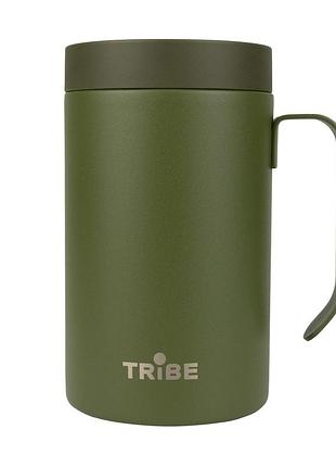 Чашка-термос tribe adventure mug 450 мл t-fa-0032, olive