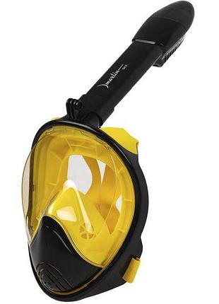 Маска marlin sea black/yellow/yellow l/xl