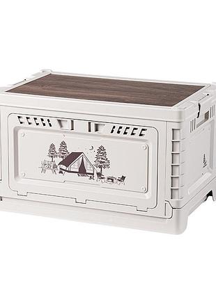 Складной контейнер naturehike cnh22sn019 50 л, светло-серый