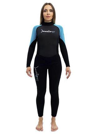 Гідрокостюм marlin bali lady 2 мм blue/black xl