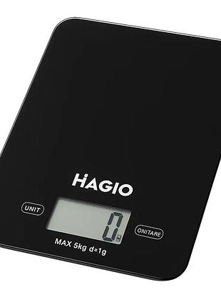 Весы кухонные magio mg-698 электронные стеклянные сенсорное управление 5 кг черный