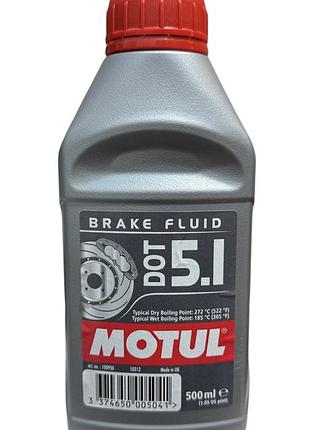 Тормозная жидкость motul dot 5.1(500ml)