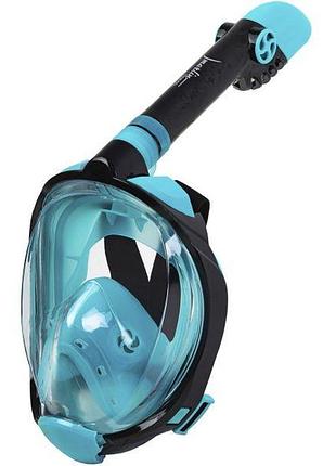 Маска marlin travel black/aqua/aqua s/m