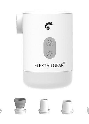 Насос-фонарь-powerbank кемпинговый flextail max pump 2 pro, белый