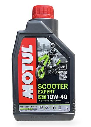 Моторна олія 4t mb motul 10w-40 напівсинтетична