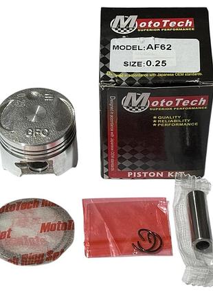 Поршень 0.25 honda af-62 49cc (38.00mm) (tw) mototech