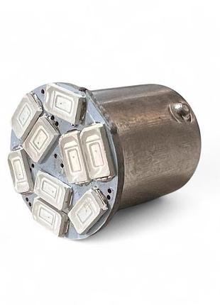 Лампа поворотов и габаритов диодная g23 (ba15s) 12v 21w красная #2