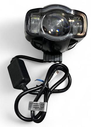 Фара дополнительная круглая #e03c +usb зарядка, 90‐70mm "rtd"
