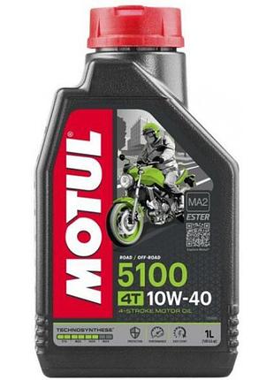 Моторна олія motul 5100 4t ma2 10w-40