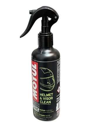 Motul m1 helmet & visor clean спрей для овнешней поверхные шлема