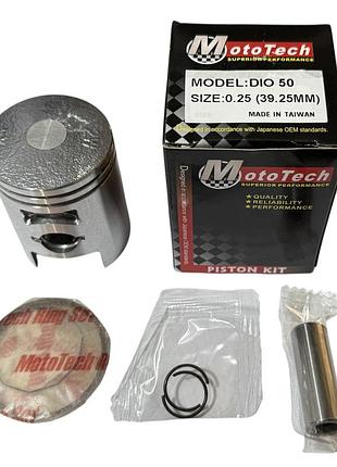 Поршень 0.25 honda dio 49cc (tw) mototech