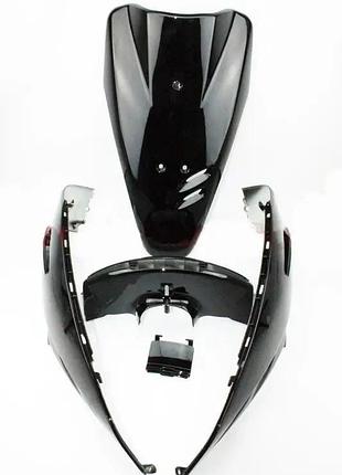 Комплект пластику honda dio af-27 (чорний)